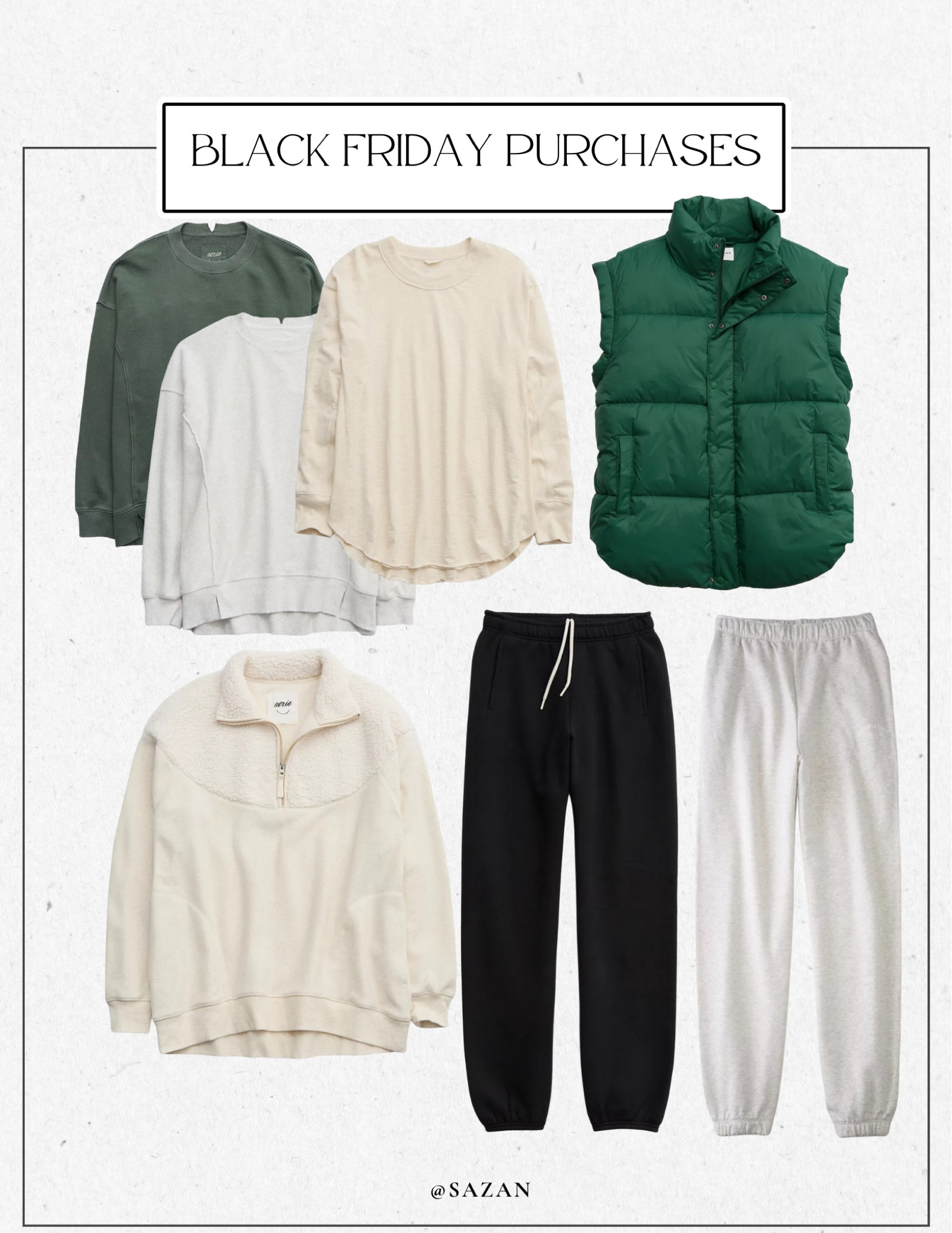 My Black Friday purchases from Aerie! 

#LTKCyberWeek #LTKGiftGuide #LTKstyletip