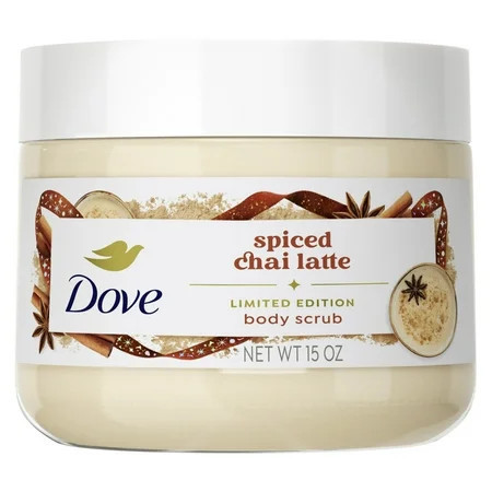 Dove Limited Edition Holiday Treats Spicy Chai Latte Body Scrub, 15 oz | Walmart (US)