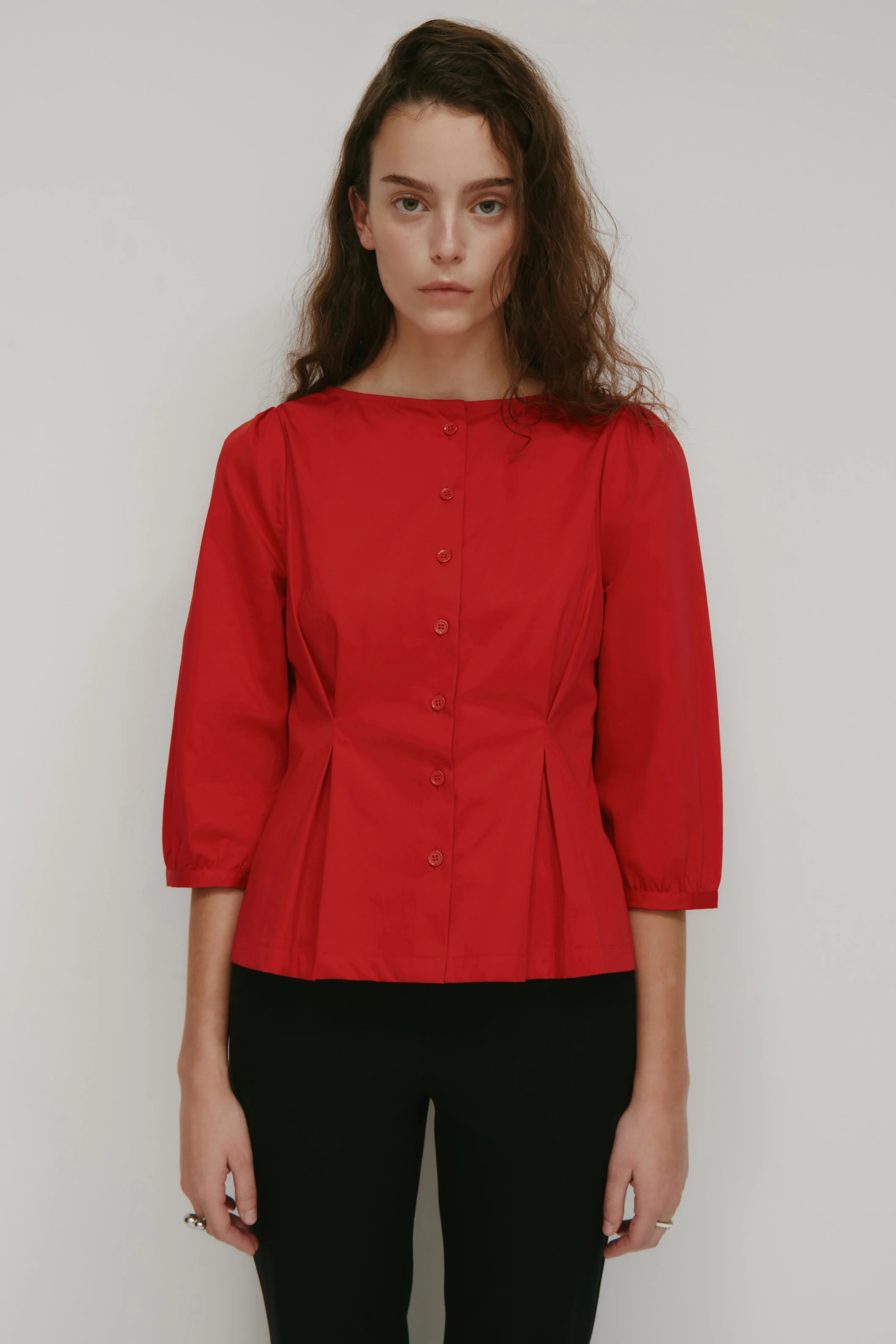 Women's Tara Poplin Blouse | Kotn | Kotn