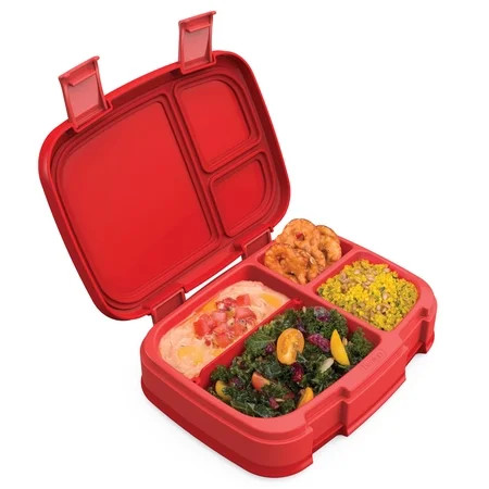 Bentgo Fresh – Leak-Proof, Bento Lunch Box for Adults and Teens, 4-Compartment Leak-Proof Design, Great for Portion Control | Walmart (US)