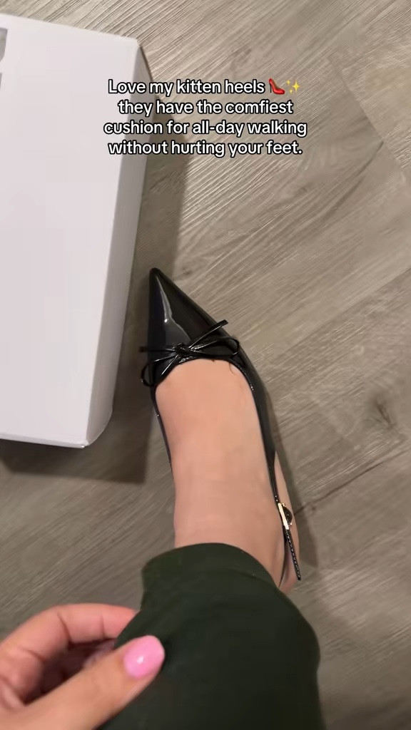 The perfect everyday heel does exist 💗
These Dream Pair kitten heels are comfy, classy and easy to walk in which makes them perfect for errands, date night or church

Such a cute way to elevate any outfit without hurting your feet

Linked on my LTK 🫶🏽


#LTKdayinmylife #LTKSeasonal #LTKootd