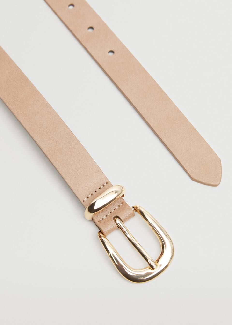 Buckle skinny belt | MANGO (US)