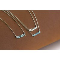 Mama Necklace, Mom Mothers Necklace For Mom, Gold Gift Jewellery, Mum | Etsy (US)