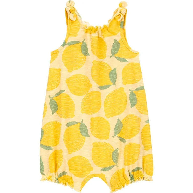 Carter's Child of Mine Baby Girl Romper, One-Piece, Sizes 0/3-24 Months | Walmart (US)