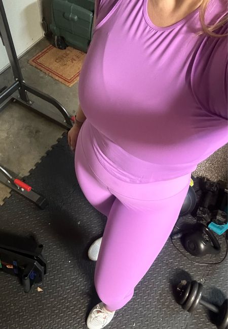 This workout set is so cute and the orchid color is so perfect for spring and summer! Several items come in this color - I linked a bunch! Pieces are sold separately and are all on sale! I’m wearing a medium in both! 


#LTKmidsize #LTKsalealert #LTKfitness