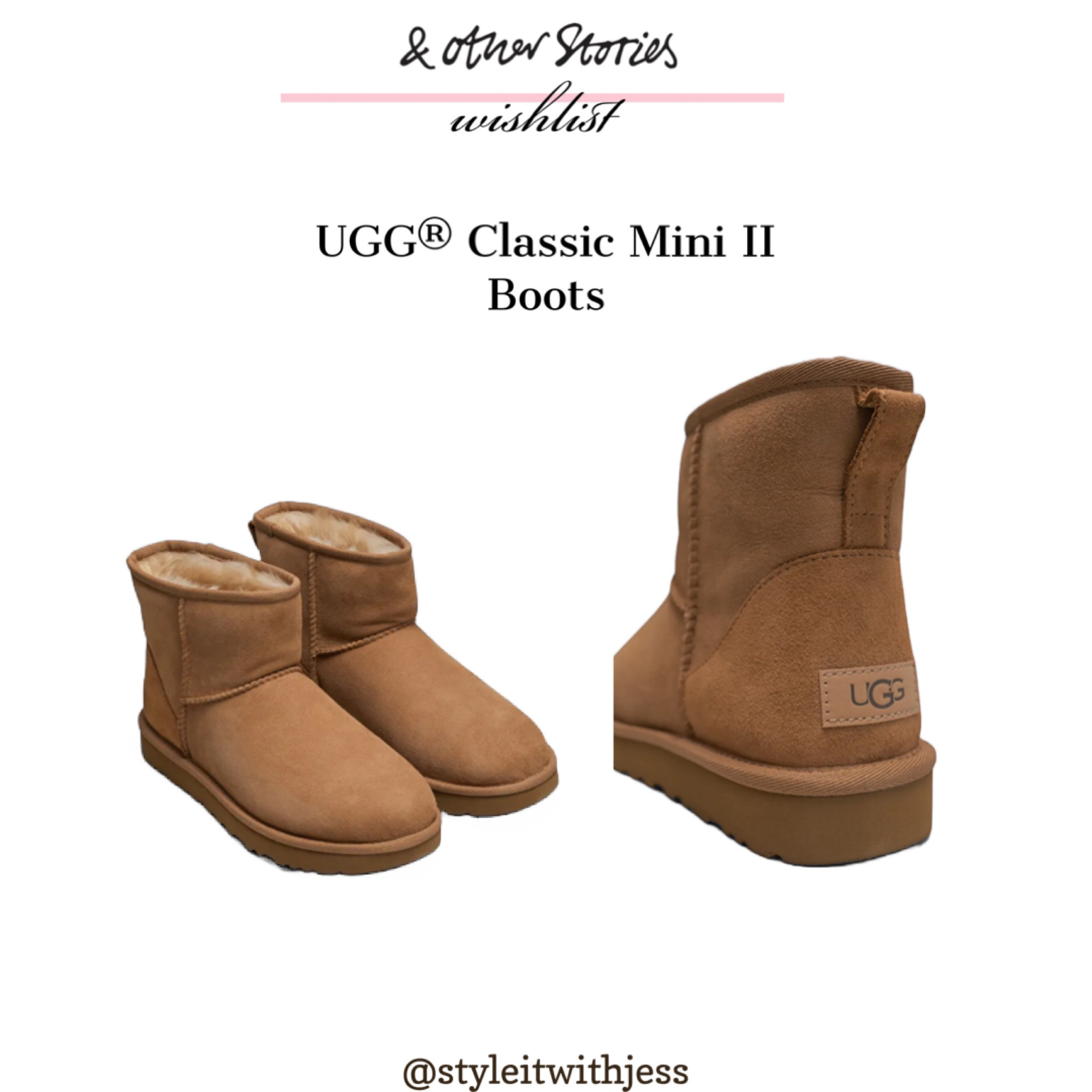 & other stories: UGG® Classic Mini II Boots 🧸🤍

#LTKSeasonal #LTKstyletip #LTKover40