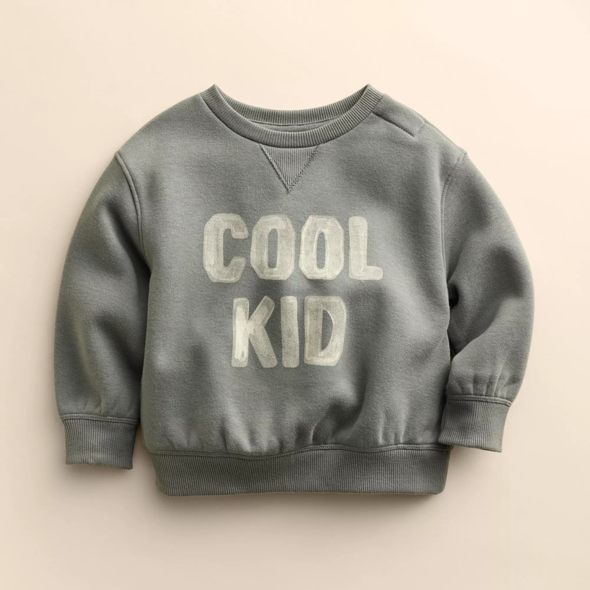 Little Co. by Lauren Conrad exudes trendy, sustainable style with this crewneck sweatshirt. | Kohl's