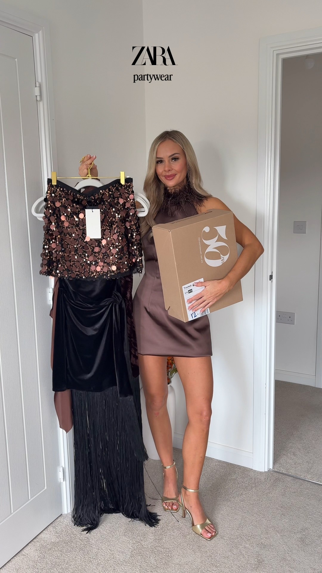 PARTYYY SZN 🪩 is in full swing at @zara 👏🏻🤌🏻

oh myyy girls. I actually don’t have any words for these @zara outfits, I’m obsessed with every single one. 

Brown & Black are definitely the colours to be wearing this party season and I’ve got five looks to show you!!!! 💫

Size references :
Outfit 1 - wearing size XS / fits perfect however if your a short girly like me you’ll need it taking up, as it does come up a little long.
Outfit 2 - wearing size XS 
Outfit 3 - wearing size XS - would recommend sizing up though if you’re fuller busted like me! Also it has built in shorts!!!!! GAMECHANGER 
Outfit 4 - wearing size XS in both 
Outfit 5 - wearing size XS 
Outfit 6 - wearing size XS 
 


#zara #zarapartywear #partywear #xmasparty #christmaspartydress #partyoutfit #sequinskirt #browndress #blackdress #affordablefashion #dress #dresses 

#LTKfestive #LTKdatenight #LTKpartywear