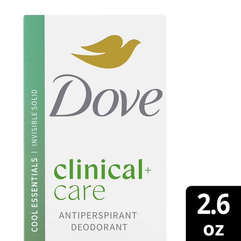 Dove Clinical + Care Antiperspirant Deodorant Invisible Solid Stick For Women With Nourishing Ser... | Walmart (US)