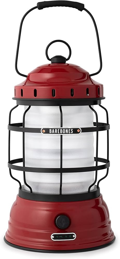 Barebones Bronze Forest Lantern- Vintage Style Railroad Lantern - Camping Light with Adjustable B... | Amazon (US)