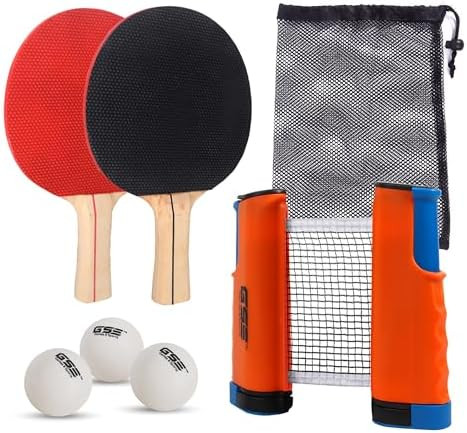 GSE Games & Sports Expert Adjustable Retractable Ping Pong Net Set & Post. Professional Table Ten... | Amazon (US)