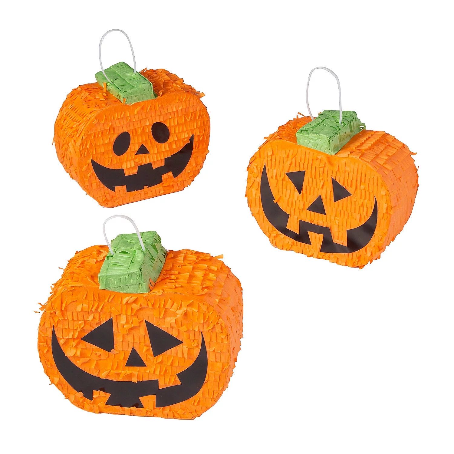 Mini Pumpkin Piñata Decorations – 3 Pieces | Walmart (US)