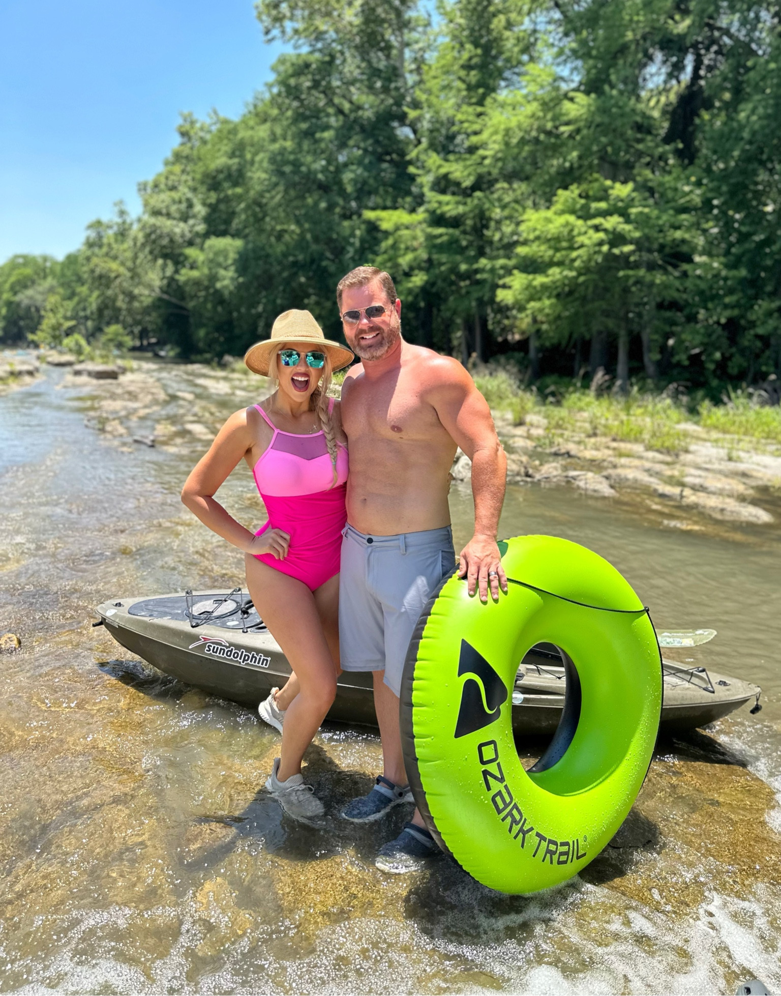 Cute and conservative bathing suit that will make you feel beautiful and confident! Perfect for any family get together! 

#LTKFindsUnder50 #LTKStyleTip #LTKSwim