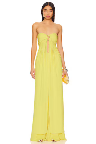 Leon Pants in Dandelion | Lime Green Pants Outfit Green Wide Leg Pants Outfit Pant Set Summer Sets | Revolve Clothing (Global)