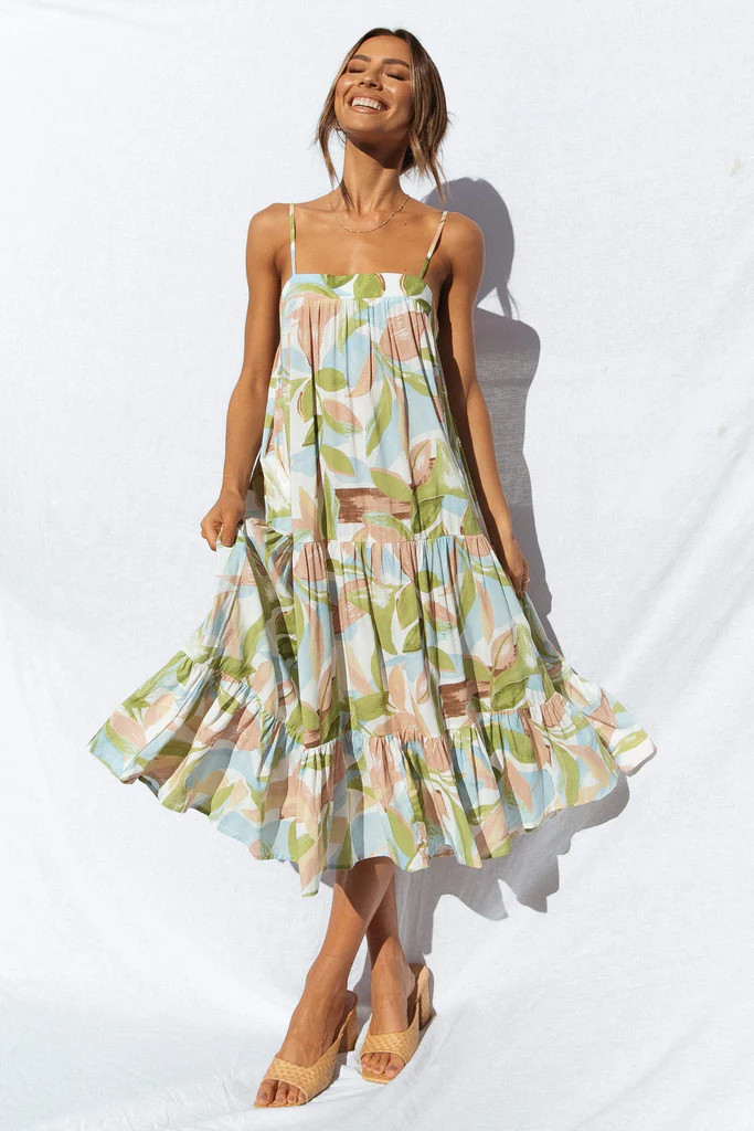 Esme Dress - Green | Petal & Pup (US)