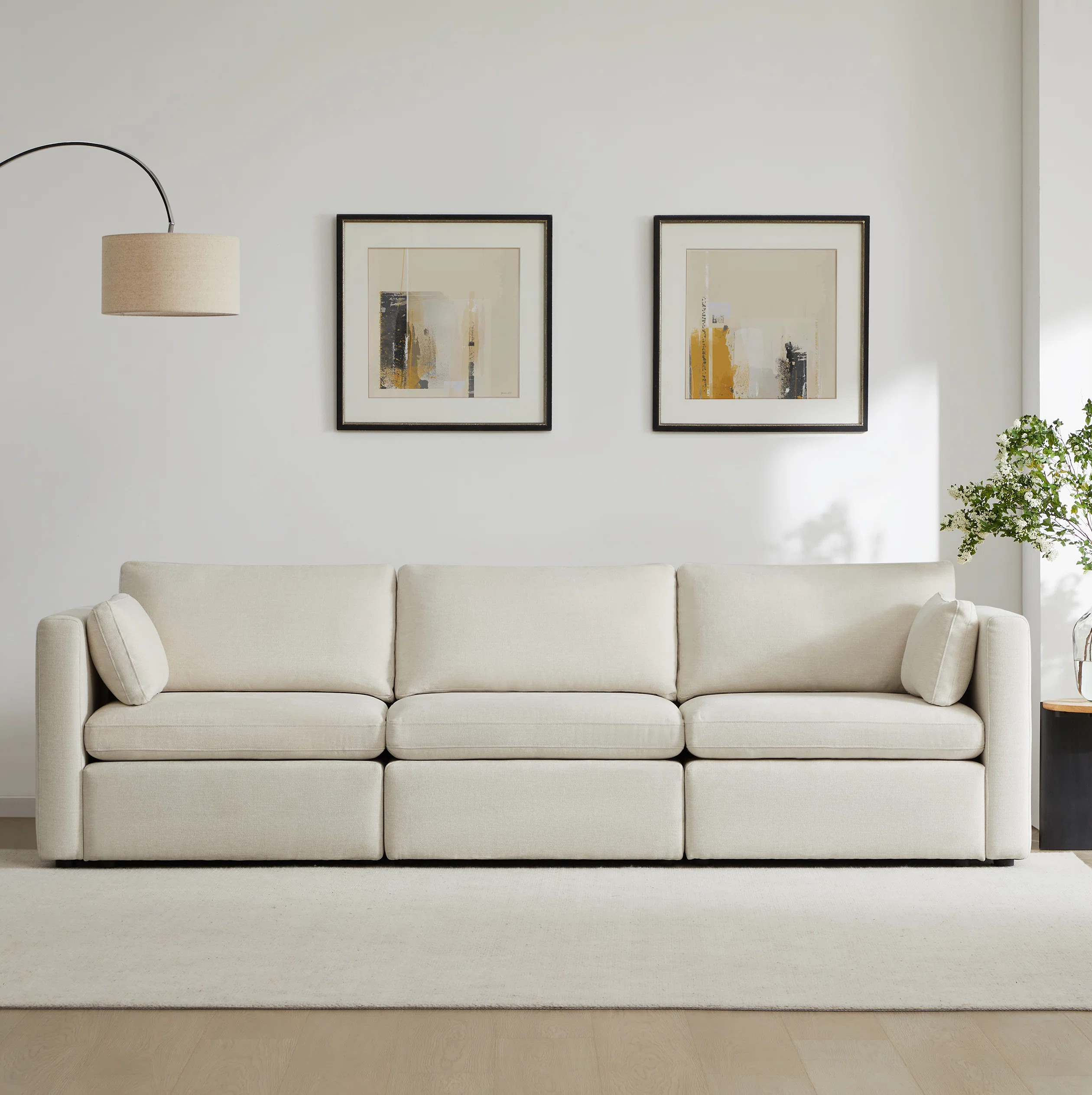 Winfree 3- Piece 112.6" Upholstered Sofa | Wayfair North America