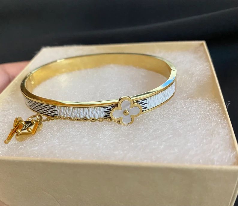 Designer 18k gold plated bracelets | Etsy | Etsy (US)
