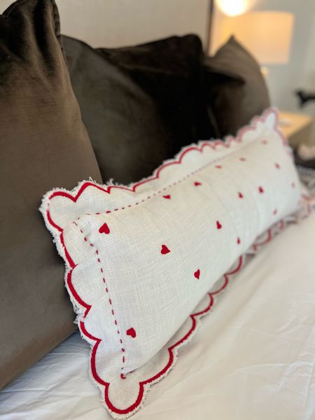Cute heart pillow lumbar 

#LTKfamily #LTKhome