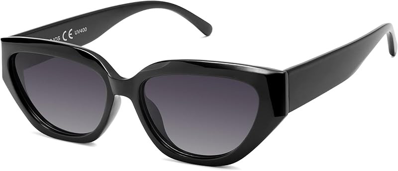 SOJOS Trendy Cute Cat Eye Polarized Sunglasses for Women Fashion Cateye Womens Sunnies SJ2237 | Amazon (US)