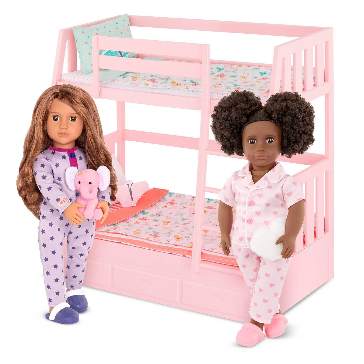 Our Generation Dreams for Two Pink Bunk Beds Accessory Set for 18" Dolls | Target
