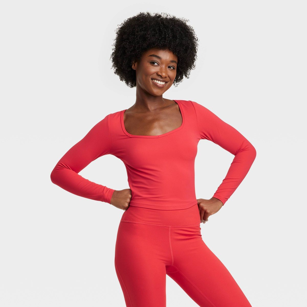 Women's Everyday Soft Long Sleeve Top - All In Motion™ | Target