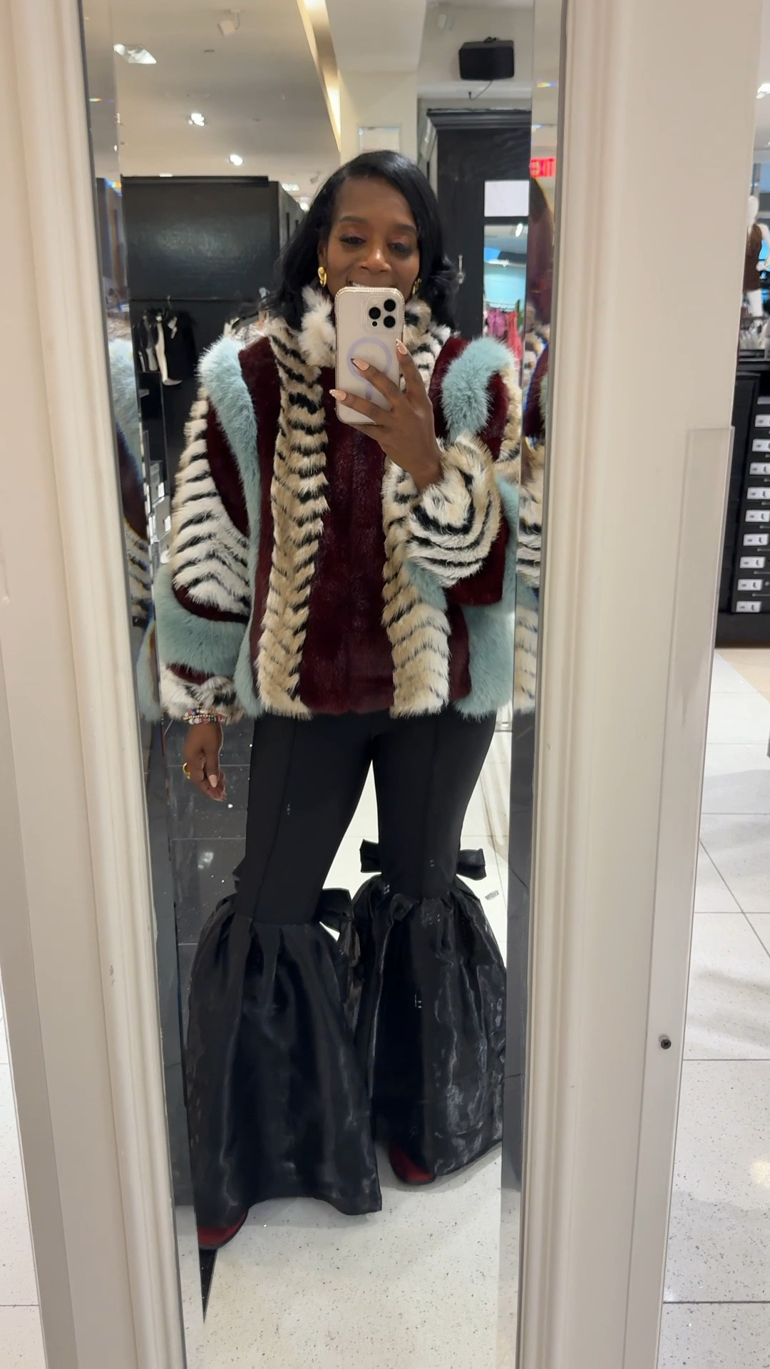 Faux and flare. The best combo.  