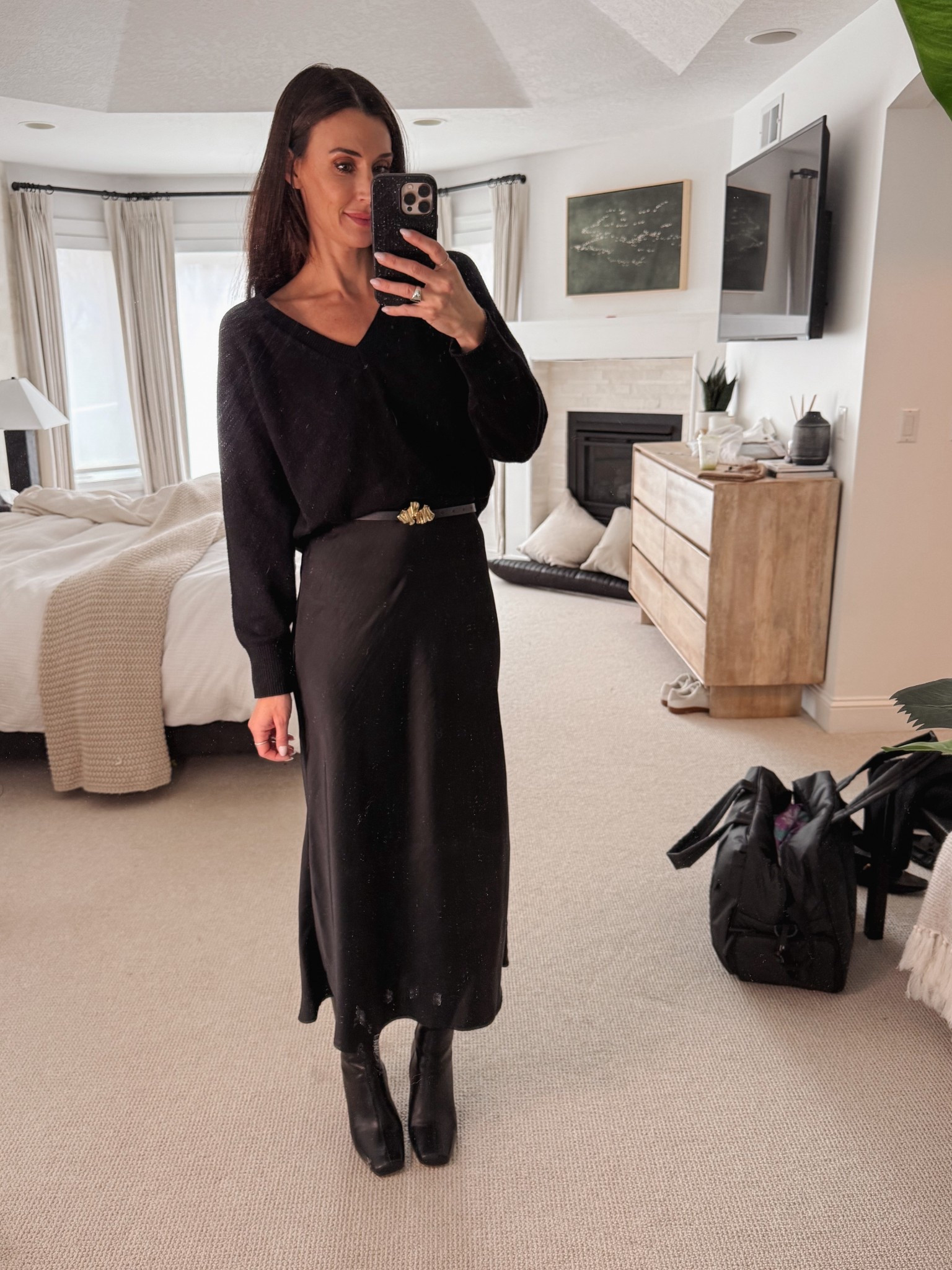 OOTD. Unfortunately this is funeral attire but could also be a cute outfit for lots of other things. Work, brunch, dinner etc. 

#LTKootd #LTKWorkwear #LTKdayinmylife