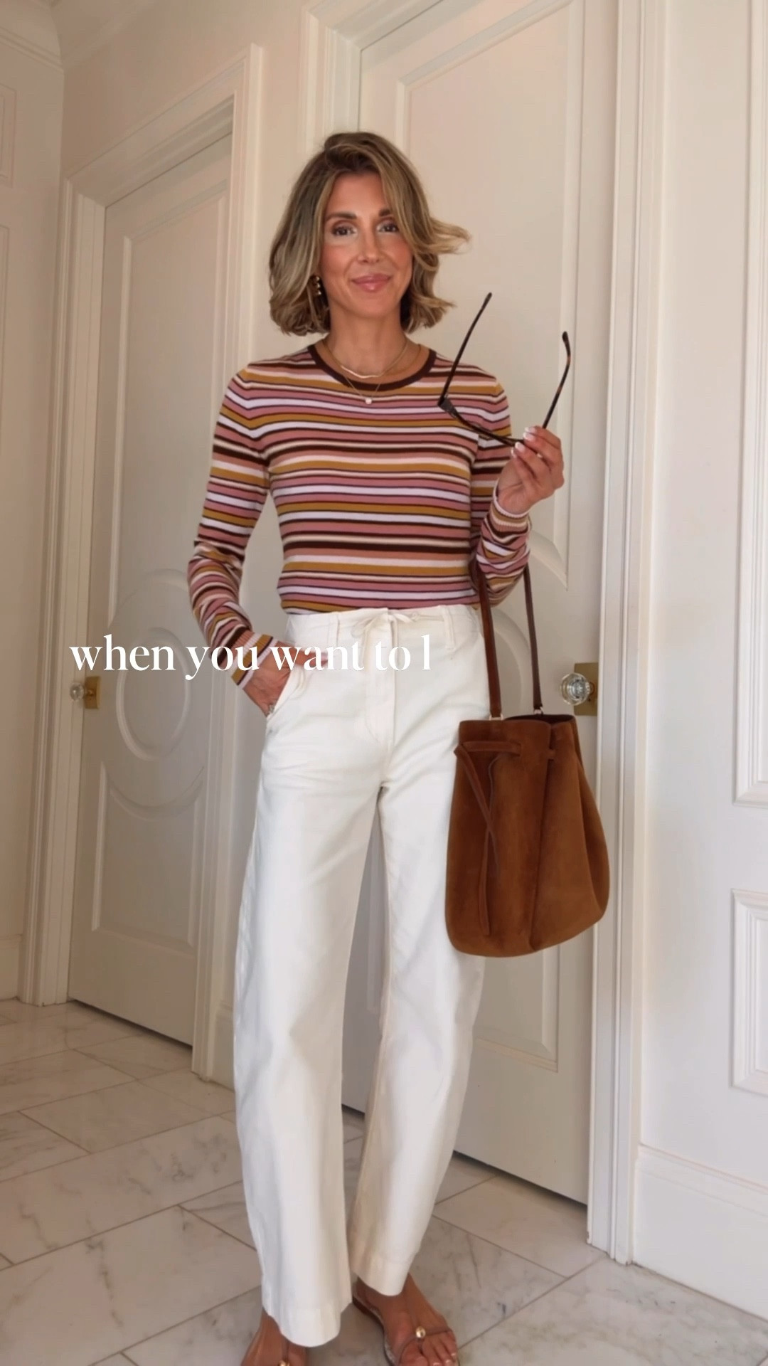 Soring outfit that isn't jeans. Love these cotton pants. Lightweight and love the fit. I'm 5'7 and wearing size 25 for reference 