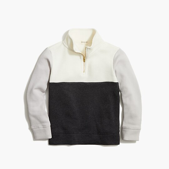 Girls' colorblock sweatshirt | J.Crew Factory