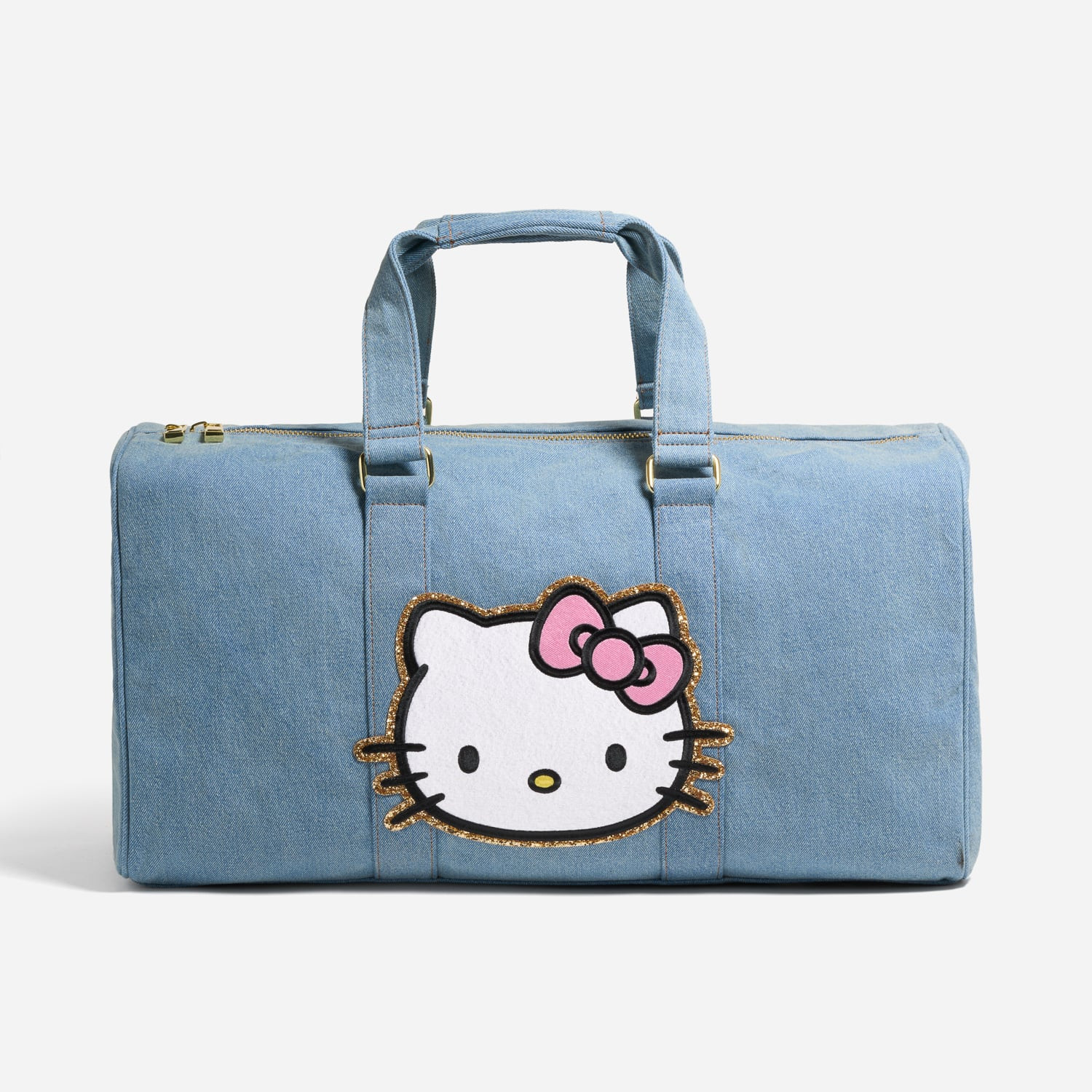 Hello Kitty Denim Duffle Bag | Stoney Clover Lane | Stoney Clover Lane