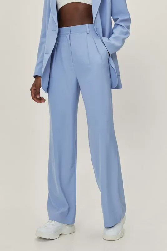 High Waisted Tailored Smart Pants | NastyGal (UK, IE)