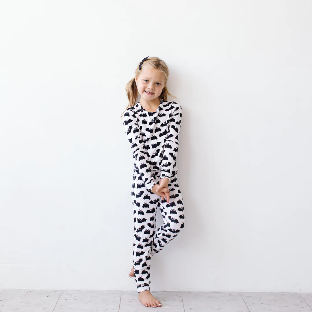 Bats Two-piece Long Set | Little Pajama Co.