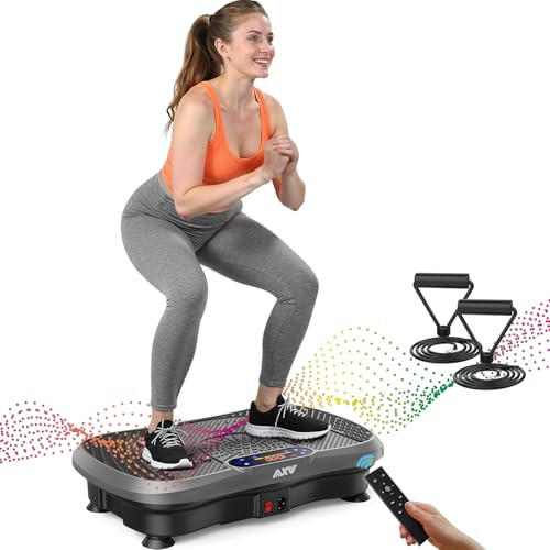 AXV Vibration Plate Fitness Platform Exercise Machine Vibrating Shaking Full Body Shaker Workout ... | Amazon (US)
