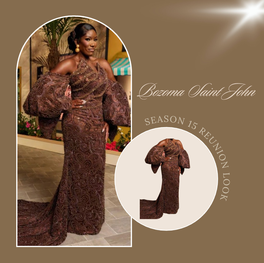 Bozoma Saint John's Season 15 Reunion Look is by Mimmy Yeboah // Shop Similar 📸 + Info= Bravo TV 

 