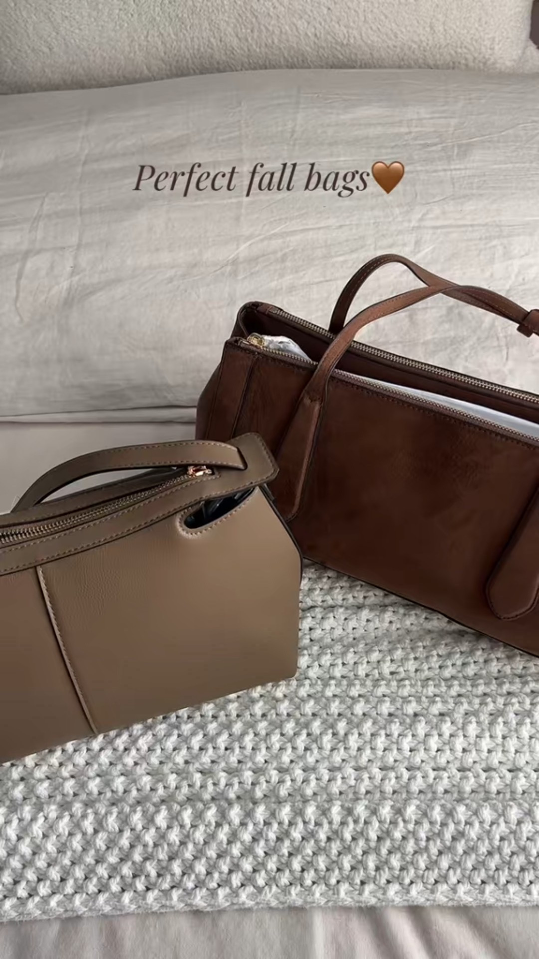 Perfect fall bags! #fallbag #fallpurse #h&m 

#LTKStyleTip #LTKFindsUnder50 #LTKSeasonal