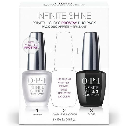 OPI Infinite Shine ProStay Primer and Gloss, Base Coat, Top Coat, 0.5 fl oz | Amazon (US)