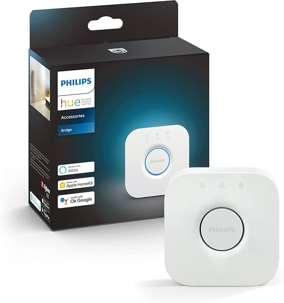 Philips Hue Bridge Steuerelement für Hue Lichtsysteme, smarte Schaltzentrale zur Steuerung von H... | Amazon (DE)