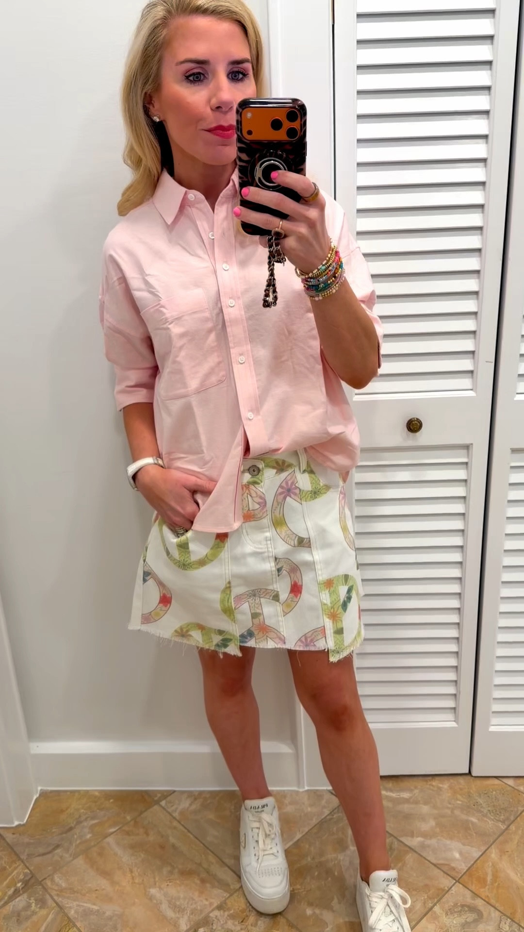 Baseball Fit
Shirt: @Anthropologie 
Skirt: Hale House (FW)

#LTKootd #LTKMothersDay #LTKmomlife