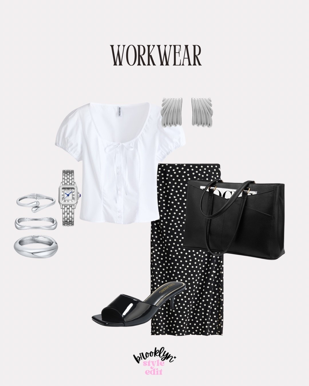 An outfit for a day in the office 👡🤍💼

#LTKootd