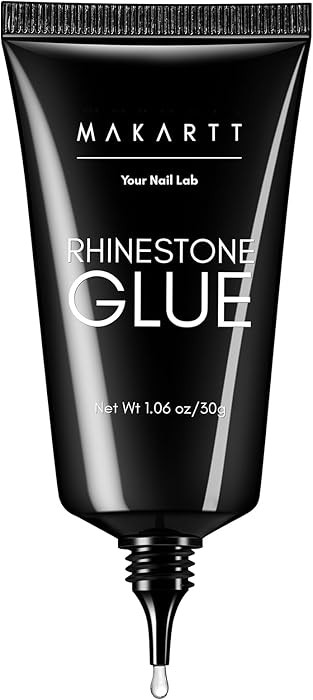 Makartt Rhinestone Glue for Nails: Super Strong Gel Nail Glue for Nail Charms Gems Decorations, 3... | Amazon (US)