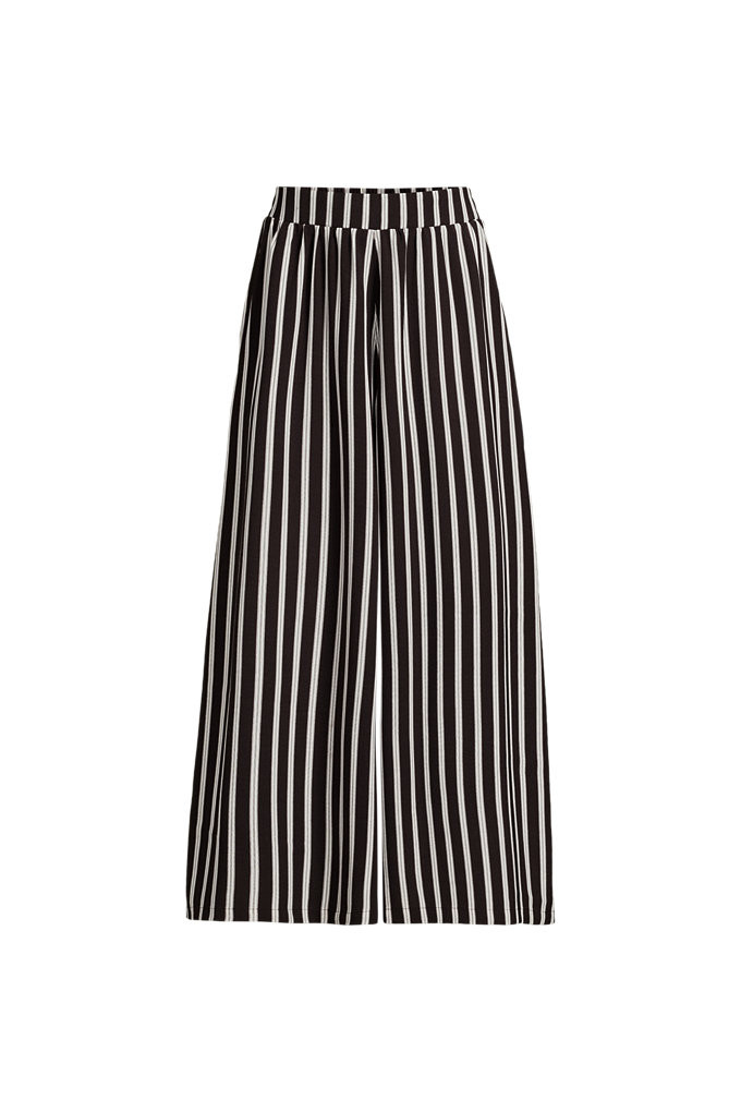Women's Petite Creaseless High Rise Palazzo Crop Pants - Lands' End - Brown - S | Lands' End (US)