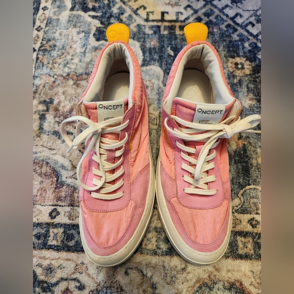 ONCEPT Los Angeles High Top Sneakers Women's Size 10‎ Pink Prism | Poshmark