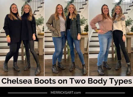 Chelsea Boots on 2 body types 

#LTKstyletip #LTKSeasonal #LTKshoecrush
