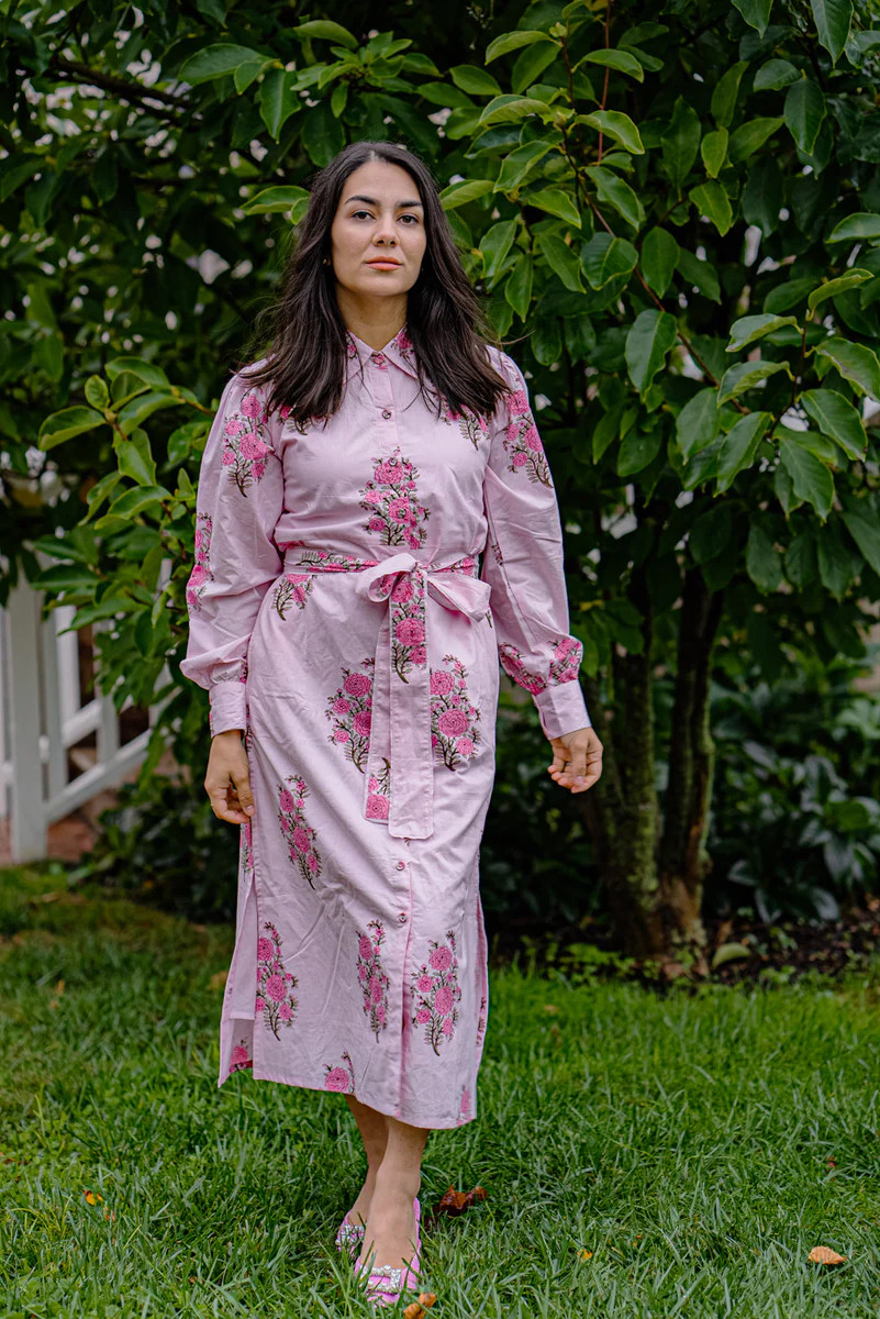 EMMA CLASSIC TAILORED MIDI DRESS | AZORES | All In The Detail