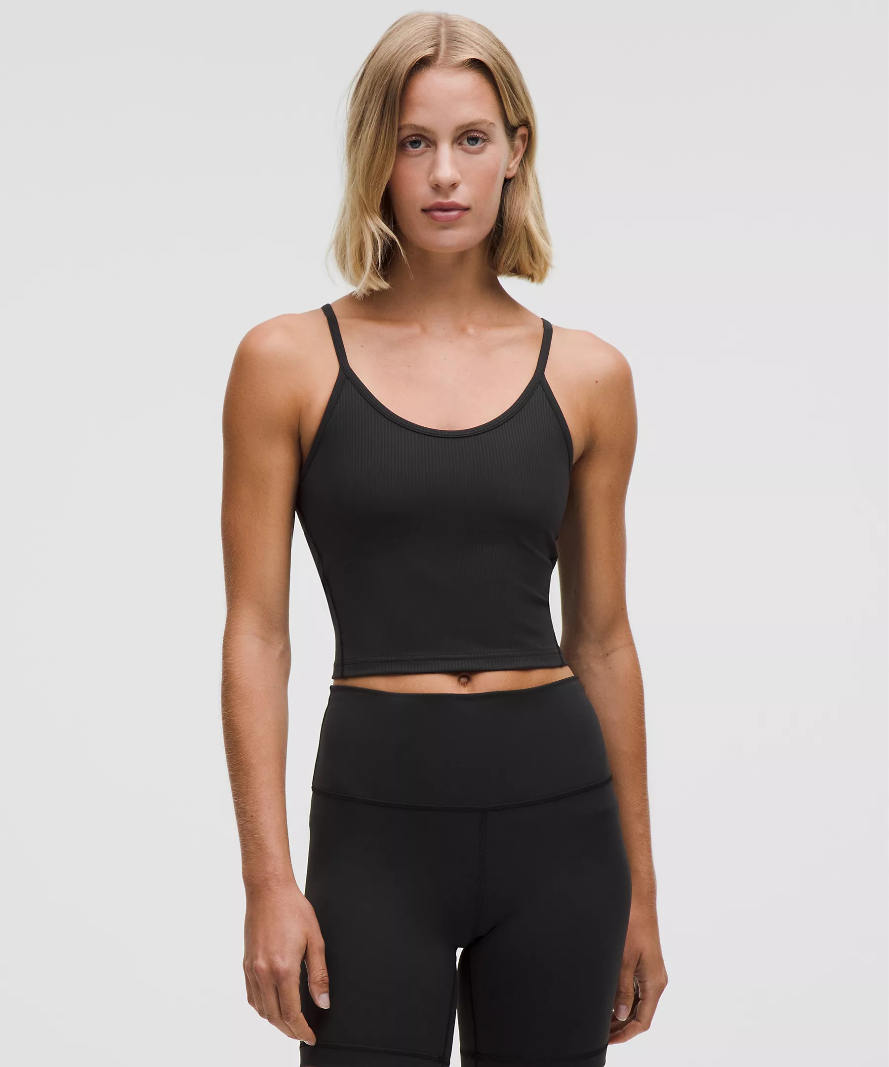 Wunder Train U-Neck Strappy Ribbed Tank Top | Lululemon (US)