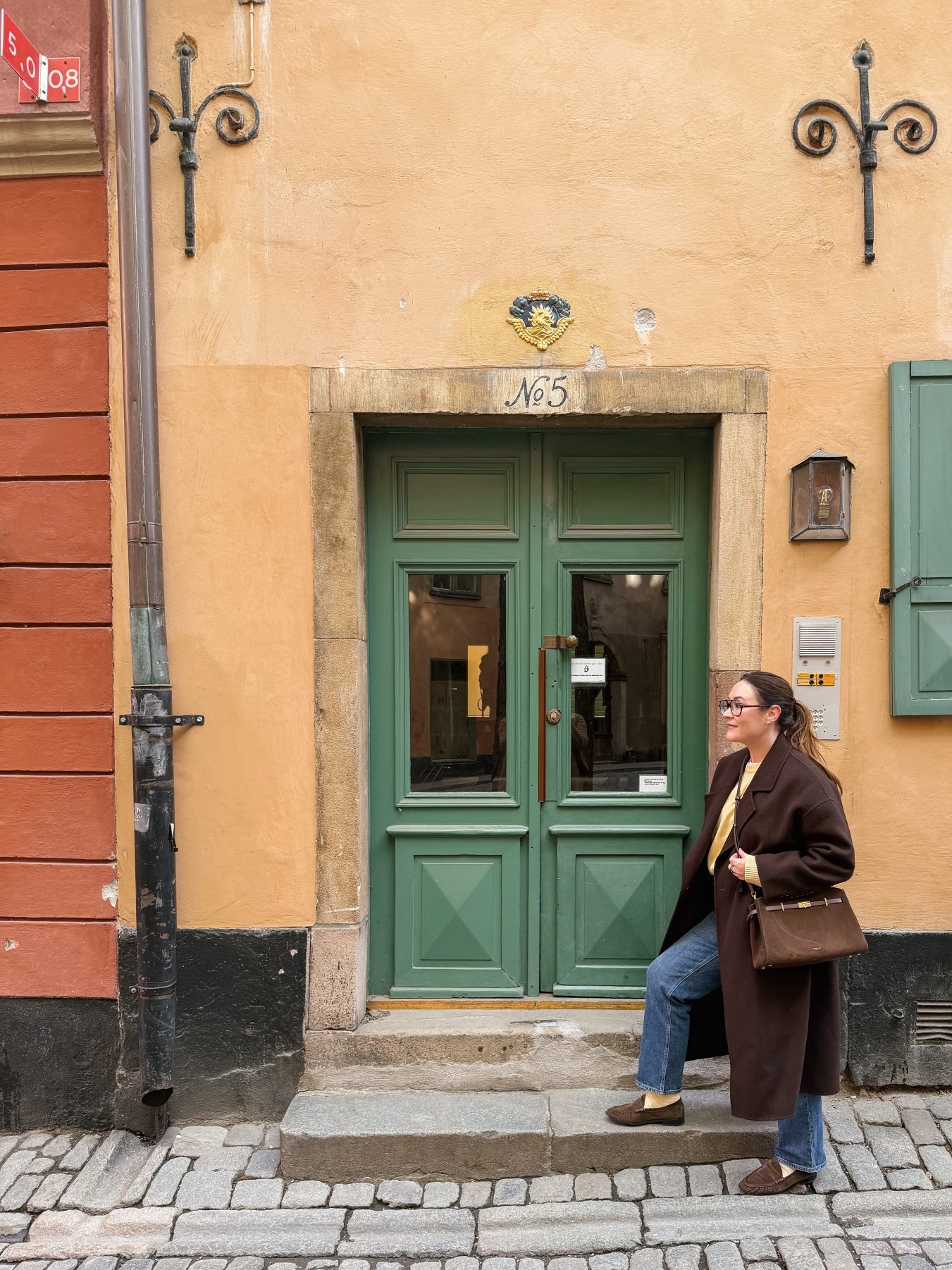 Spring day in Stockholm, packed all the layers!

Yellow sweater- large
White t-shirt- large
Straight leg jeans- 12P
Brown wool Coat- large/xl


#LTKSeasonal #LTKMidsize #LTKTravel