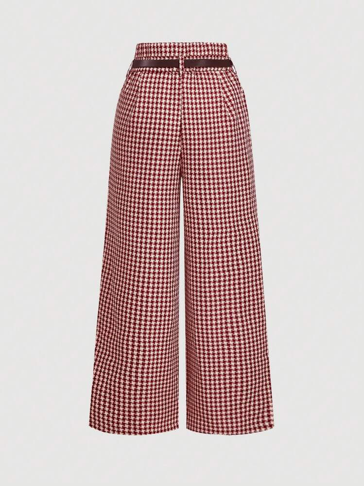 Retro Plaid Pants | SHEIN