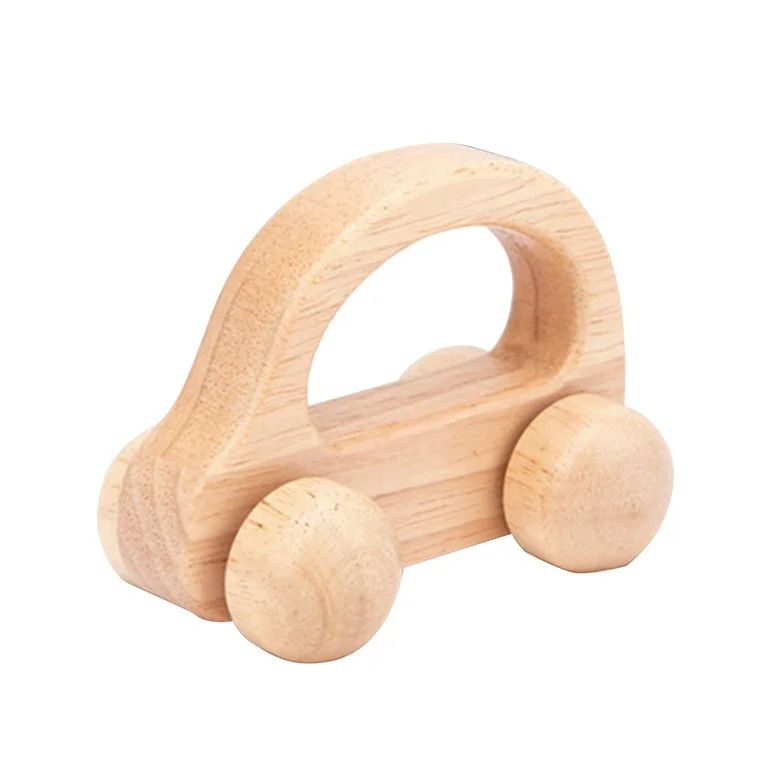 Kiplyki Wholesale Let's Make Wooden Car Toys Wood Rattle Toy Cars Handmade Wood Eco Toy Car | Walmart (US)