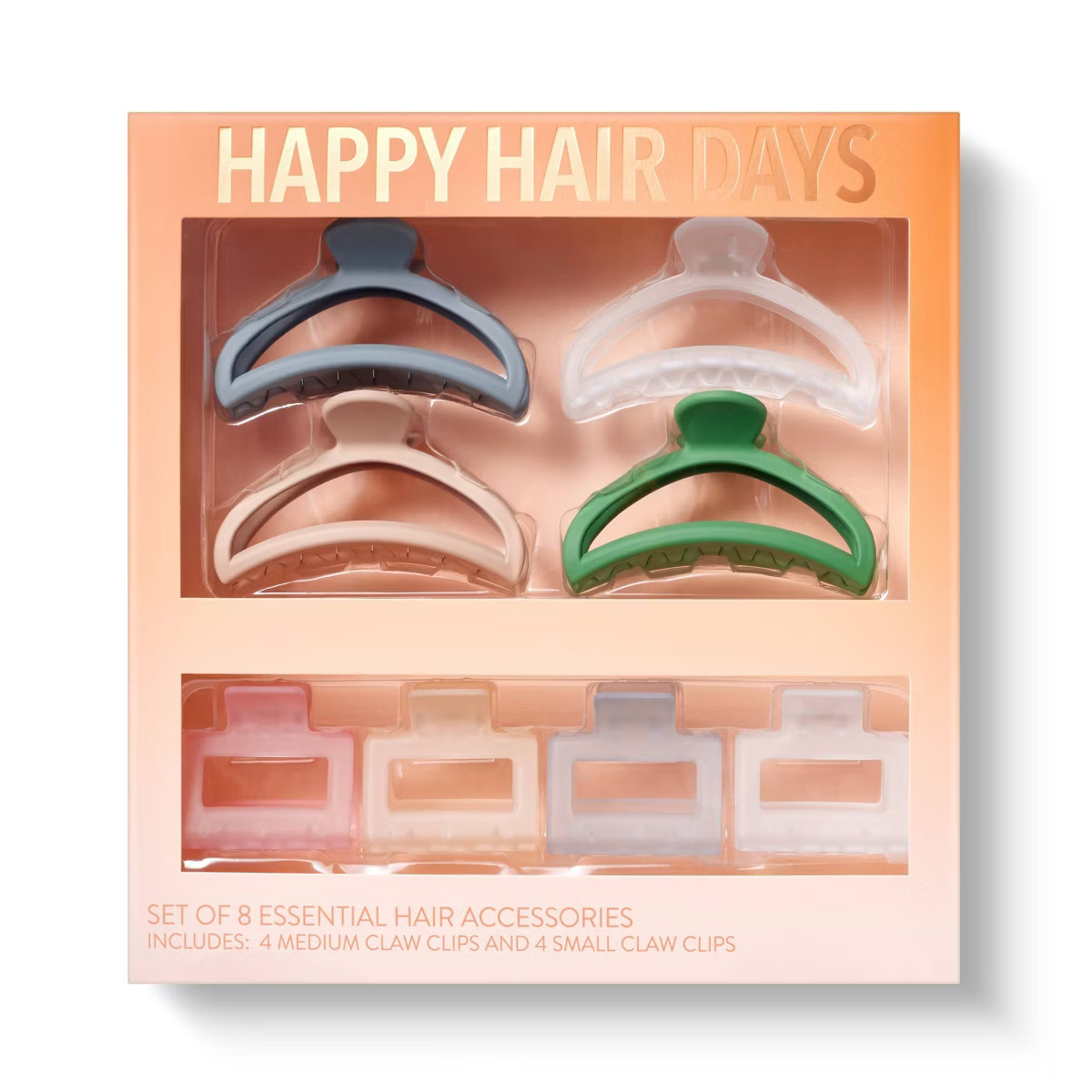 Hair Claw Clip Gift Set - Colorway - 8pc | Target