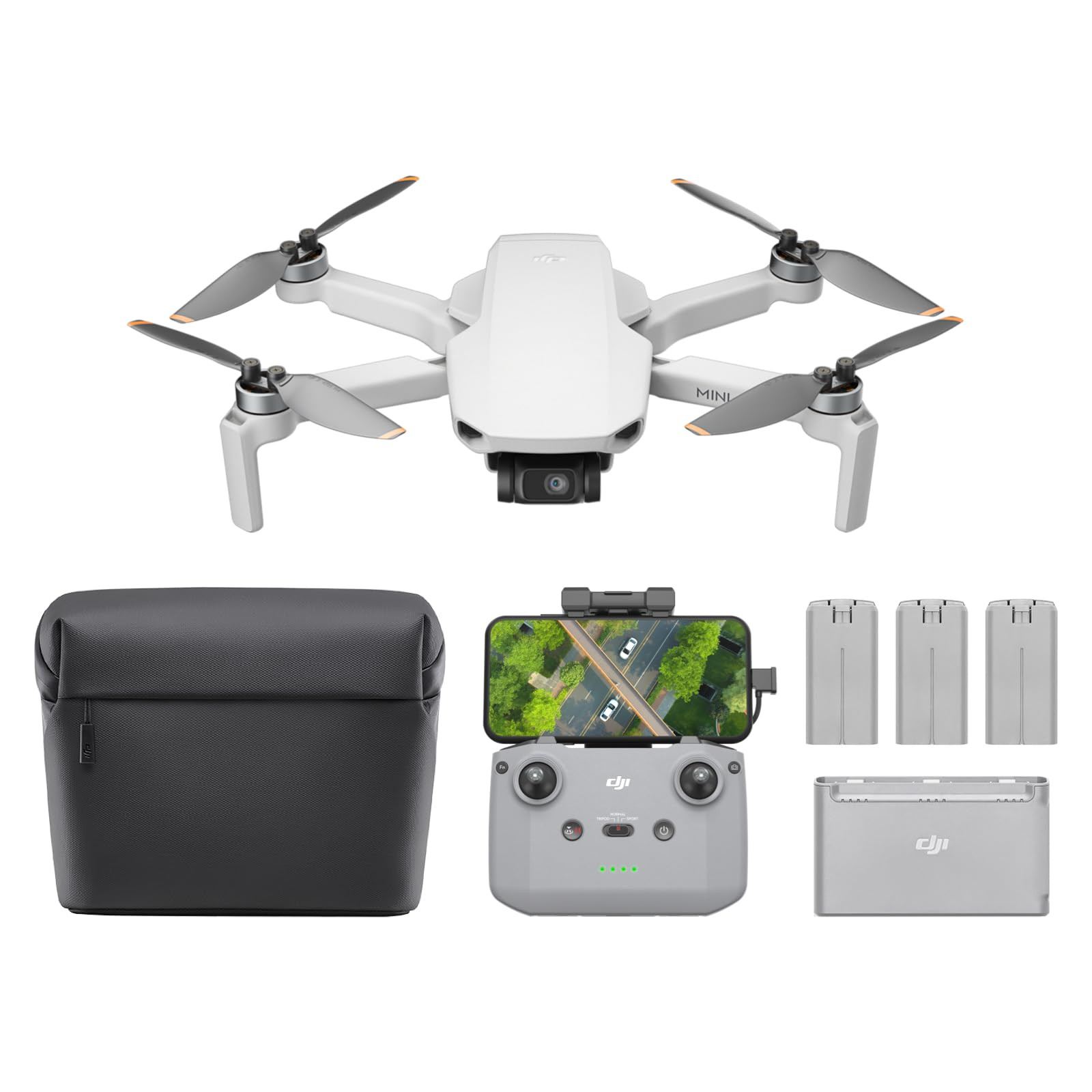 DJI Mini 4K Fly More Combo, Drone with 4K UHD Camera for Adults, Under 249 g, 3-Axis Gimbal Stabi... | Amazon (US)